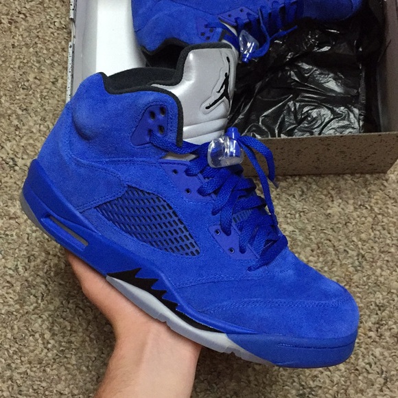Jordan Shoes Air Jordan Retro Take Flight Royal Blue 5s Poshmark